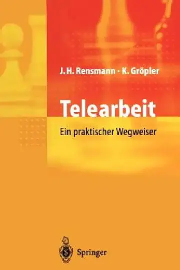 Cover of Telearbeit