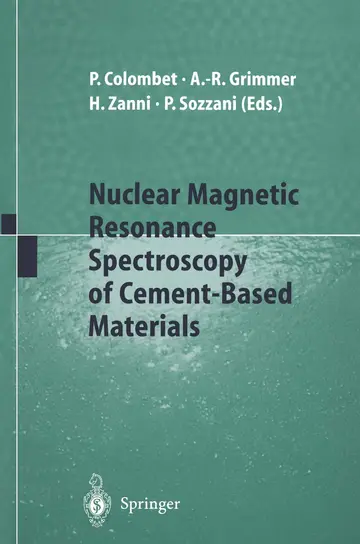 Cover of Nuclear Magnetic Resonance Spectroscopy of Cement-based Materials