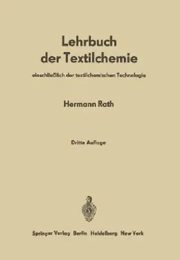 Cover of Lehrbuch Der Textilchemie