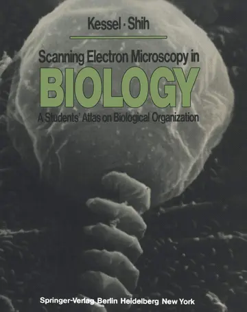 Cover of Scanning Electron Microscopy in BIOLOGY