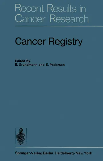 Cover of Cancer Registry