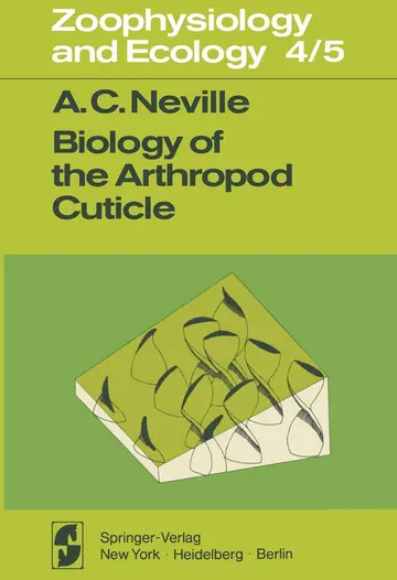Cover of Biology of the Arthropod Cuticle