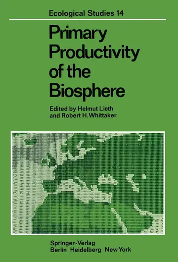 Cover of Primary Productivity of the Biosphere