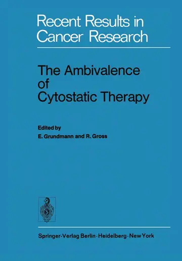 Cover of The Ambivalence of Cytostatic Therapy