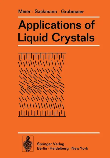 Cover of Applications of Liquid Crystals
