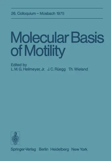 Cover of Molecular Basis of Motility