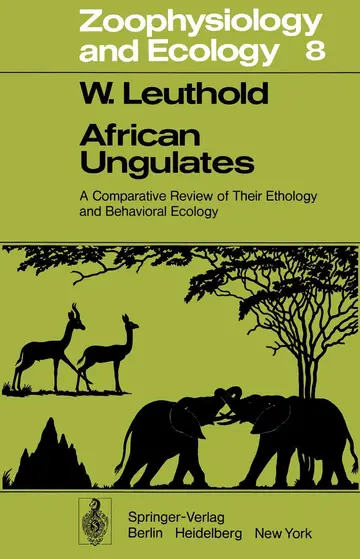 Cover of African Ungulates