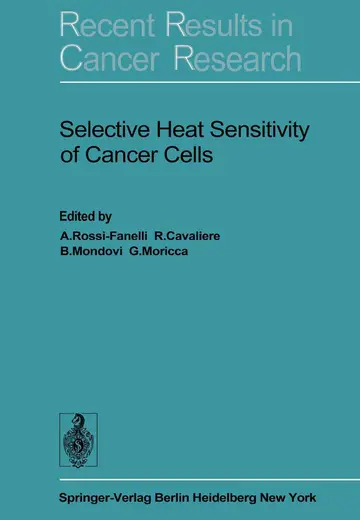 Cover of Selective Heat Sensitivity of Cancer Cells