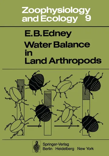 Cover of Water Balance in Land Arthropods