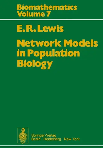 Cover of Network Models in Population Biology