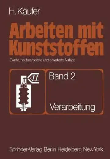 Cover of Arbeiten Mit Kunststoffen
