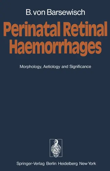 Cover of Perinatal Retinal Haemorrhages