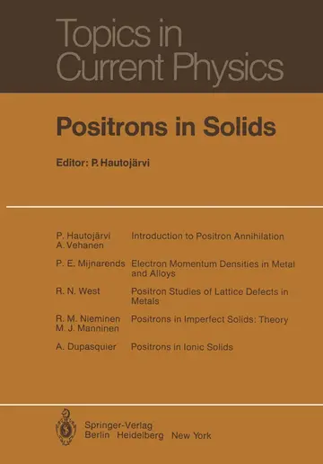 Cover of Positrons in Solids