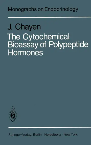 Cover of The Cytochemical Bioassay of Polypeptide Hormones