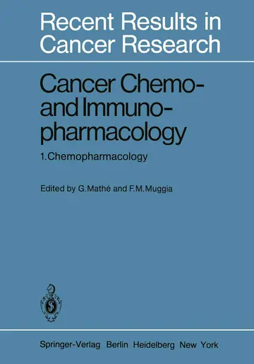 Cover of Cancer Chemo- and Immunopharmacology