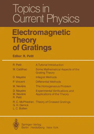 Cover of Electromagnetic Theory of Gratings