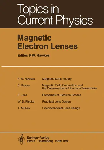 Cover of Magnetic Electron Lenses