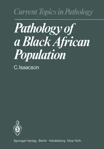 Cover of Pathology of a Black African Population