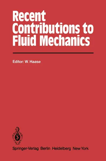 Cover of Recent Contributions to Fluid Mechanics