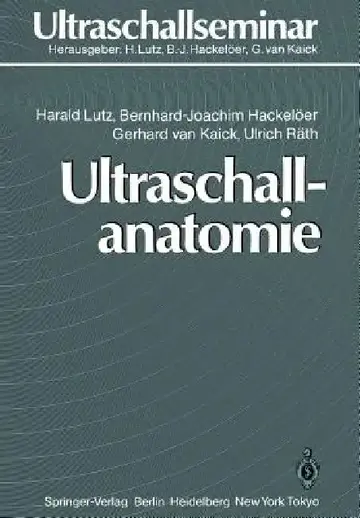 Cover of Ultraschallanatomie