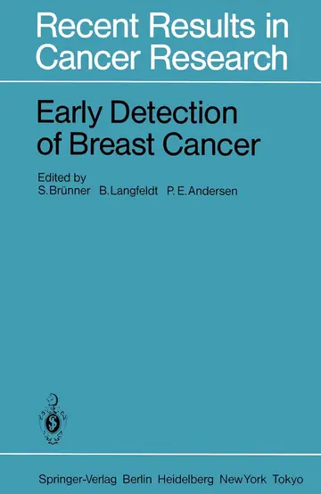 Cover of Early Detection of Breast Cancer