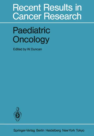 Cover of Paediatric Oncology