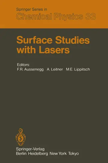 Cover of Surface Studies with Lasers