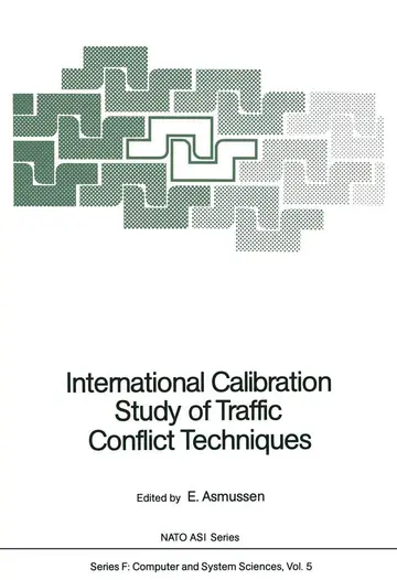 Cover of International Calibration Study of Traffic Conflict Techniques