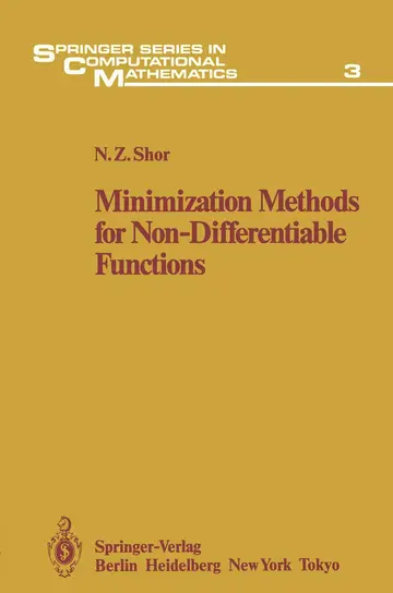 Cover of Minimization Methods for Non-Differentiable Functions
