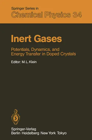 Cover of Inert Gases