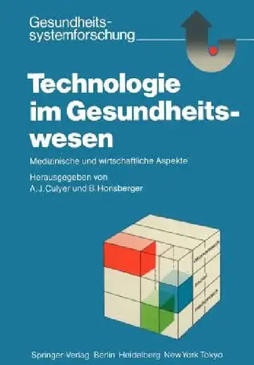 Cover of Technologie Im Gesundheitswesen