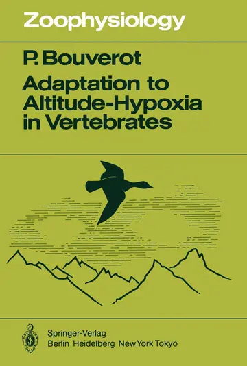 Cover of Adaptation to Altitude-Hypoxia in Vertebrates