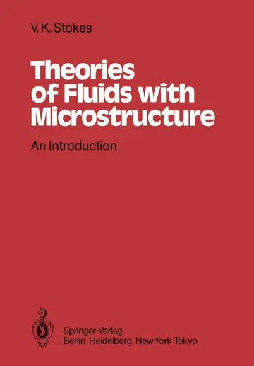 Cover of Theories of Fluids with Microstructure