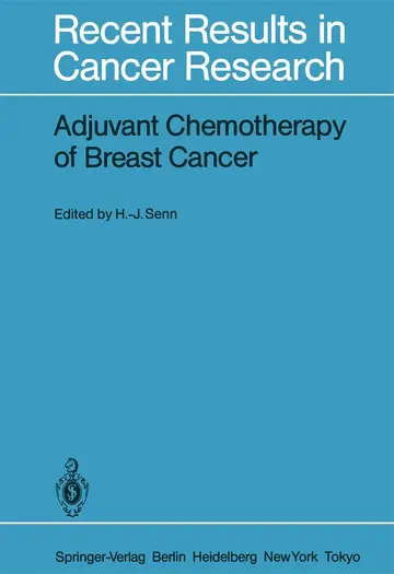 Cover of Adjuvant Chemotherapy of Breast Cancer