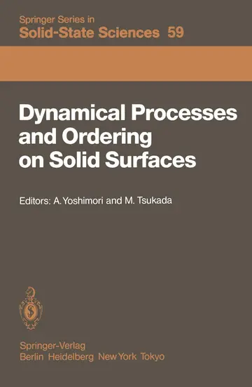 Cover of Dynamical Processes and Ordering on Solid Surfaces