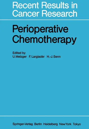 Cover of Perioperative Chemotherapy