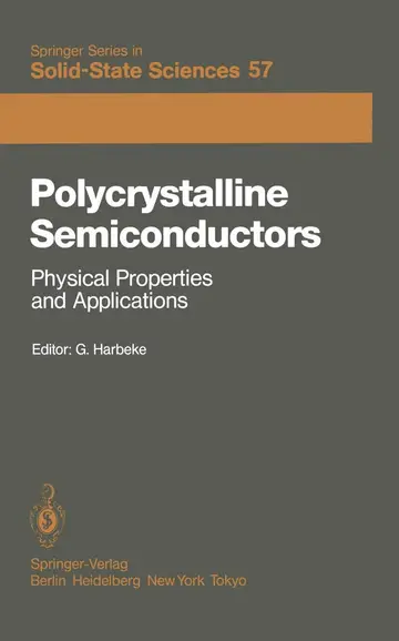 Cover of Polycrystalline Semiconductors