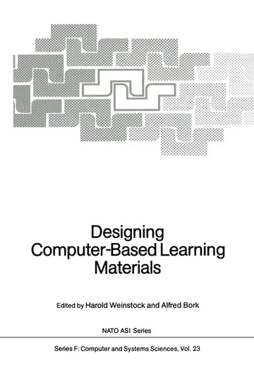 Cover of Designing Computer-Based Learning Materials