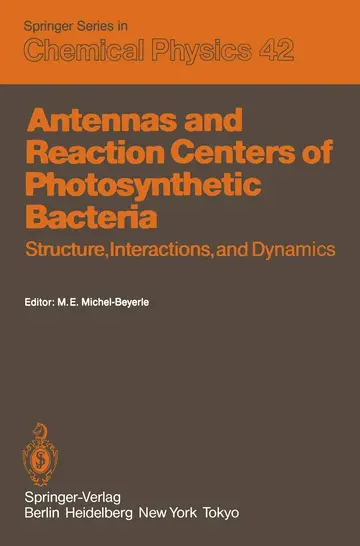 Cover of Antennas and Reaction Centers of Photosynthetic Bacteria