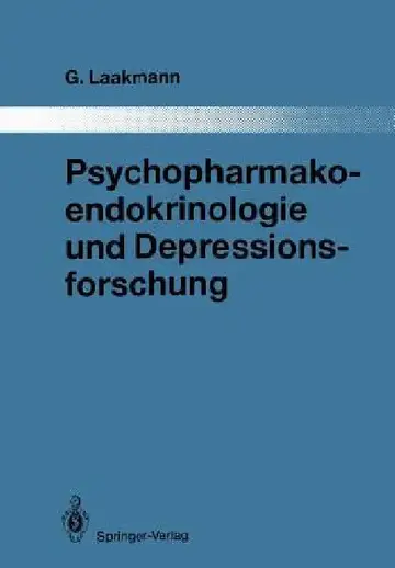 Cover of Psychopharmakoendokrinologie Und Depressionsforschung