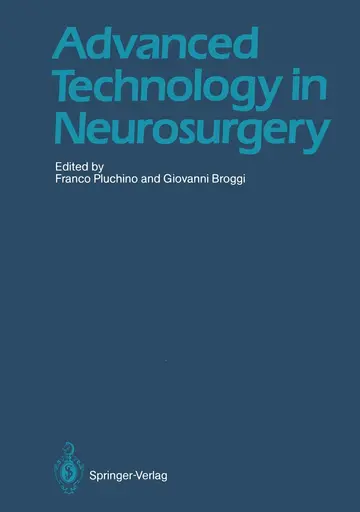 Cover of Advanced Technology in Neurosurgery