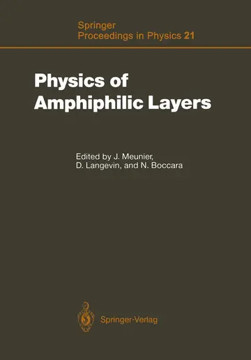 Cover of Physics of Amphiphilic Layers