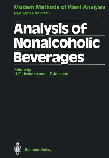 Cover of Analysis of Nonalcoholic Beverages