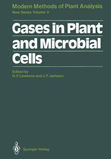 Cover of Gases in Plant and Microbial Cells