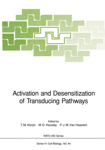 Cover of Activation and Desensitization of Transducing Pathways