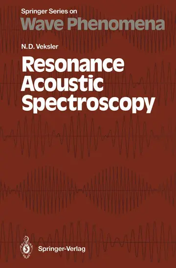 Cover of Resonance Acoustic Spectroscopy