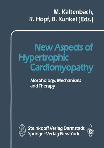 Cover of New Aspects of Hypertrophic Cardiomyopathy