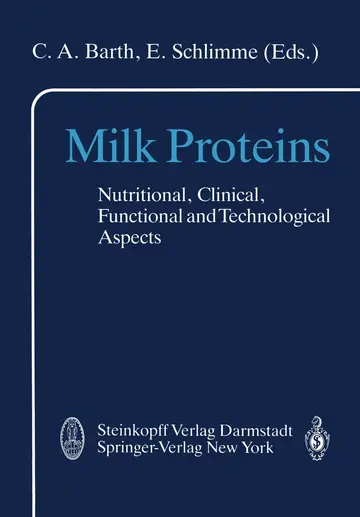 Cover of Milk Proteins