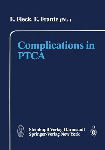 Cover of Complications in Ptca