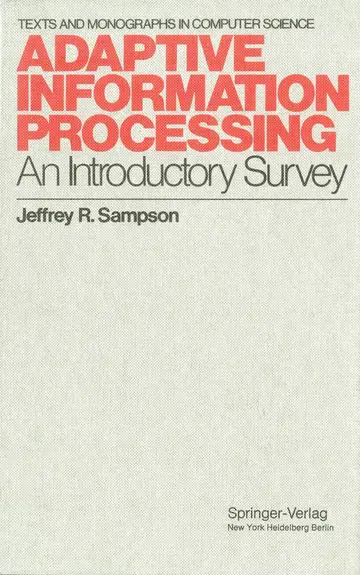 Cover of Adaptive Information Processing